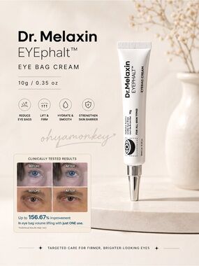 Dr. Melaxin EYEphalt Eyebag Cream 10g $35